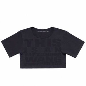 Alexander Wang | H&M black crop top